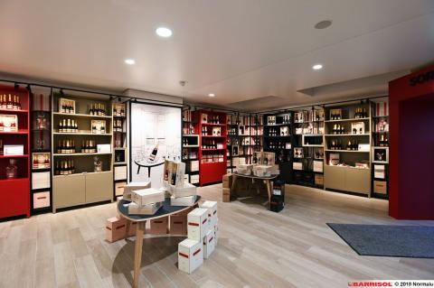 Barrisol Lumière - intégration de lumières spots