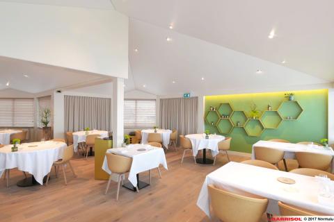Plafond Barrisol acoustique avec intégration de spots