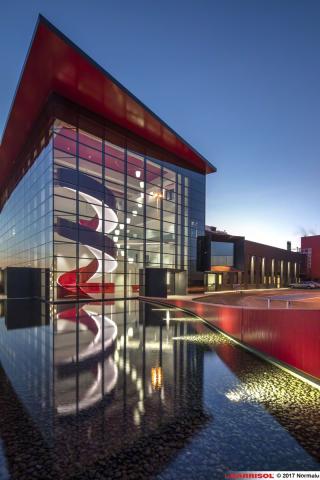 Eclairage sous escalier Barrisol Lumiere