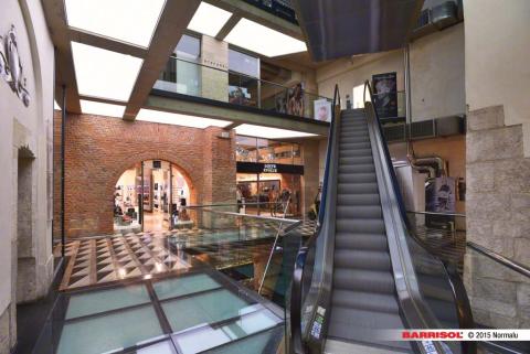 Eclairage sous passerelle Barrisol Lumiere