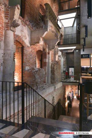 Eclairage sous passerelle Barrisol Lumiere