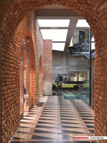 Eclairage sous passerelle Barrisol Lumiere