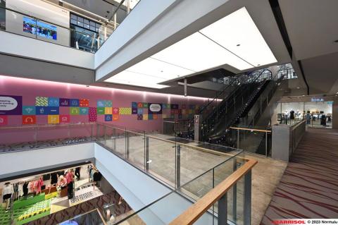 Plafond Barrisol Lumière - intégration d'éléments techniques