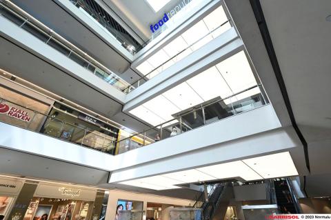 Plafond Barrisol Lumière - intégration d'éléments techniques