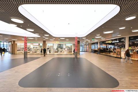 Barrisol Lumière - intégration d'éléments techniques