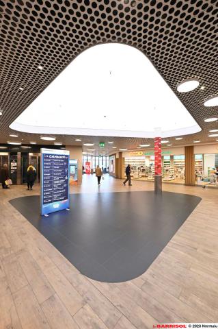 Barrisol Lumière - intégration d'éléments techniques