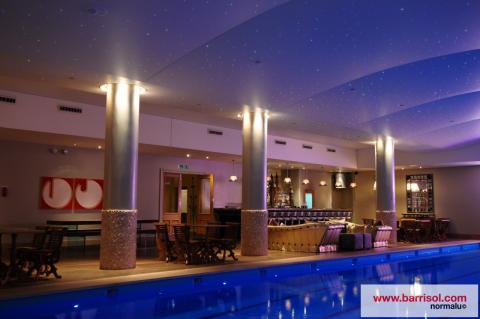 Barrisol Lumière - fibres optiques et intégrations techniques