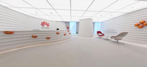 Huawei Office avec Plafond Barrisol Lumière