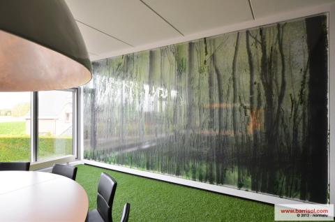 Mur imprimé Barrisol Layers Concept - Lumineux