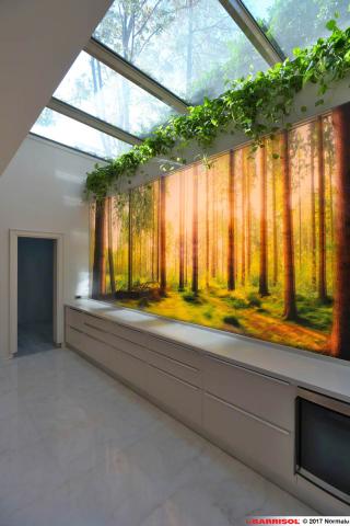 Barrisol Layers Concept - Murs imprimés lumineux