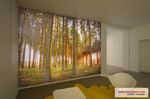 Barrisol Layers Concept - Mur lumineux imprimé