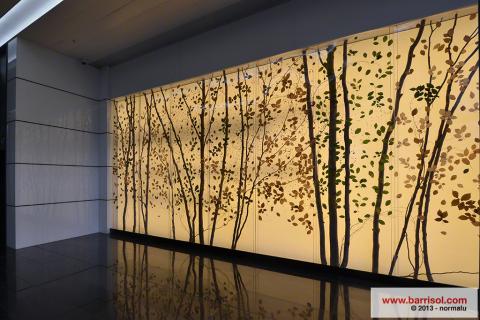 Mur lumineux - Barrisol Layers Concept