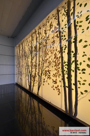 Mur lumineux - Barrisol Layers Concept