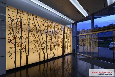 Mur lumineux - Barrisol Layers Concept