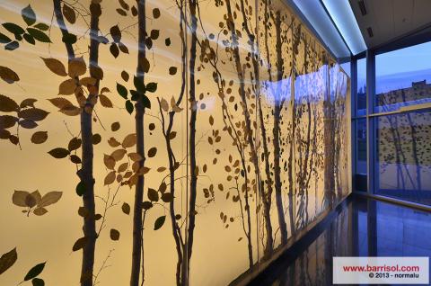 Mur lumineux - Barrisol Layers Concept