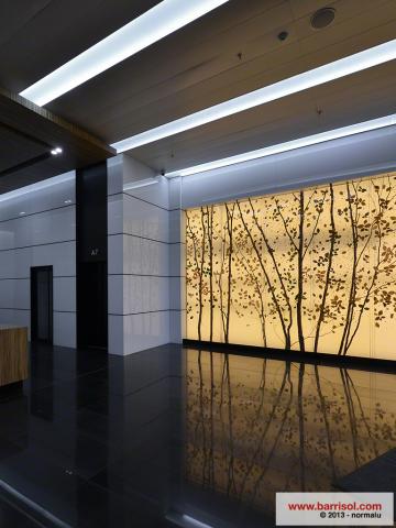 Mur lumineux - Barrisol Layers Concept