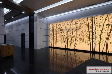 Mur lumineux - Barrisol Layers Concept