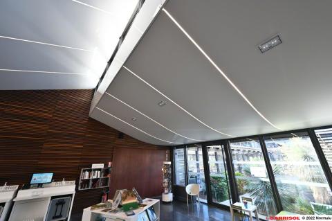 Barrisol Light Lines - solutions d'éclairage au plafond
