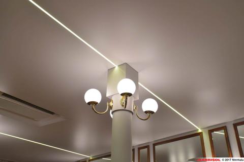 Barrisol Light Lines - solutions d'éclairage au plafond
