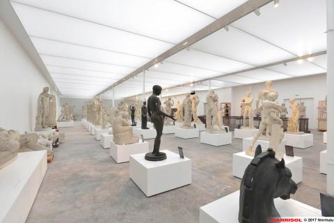 Musée des moulages à Lyon - plafond lumière naturelle Barrisol