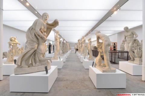 Musée des moulages à Lyon - plafond lumière naturelle Barrisol