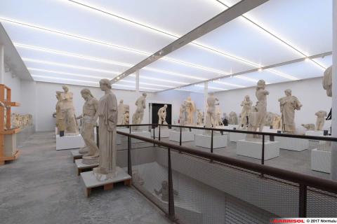 Musée des moulages à Lyon - plafond lumière naturelle Barrisol