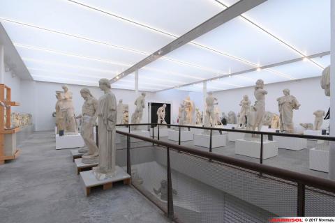 Musée des moulages à Lyon - plafond lumière naturelle Barrisol