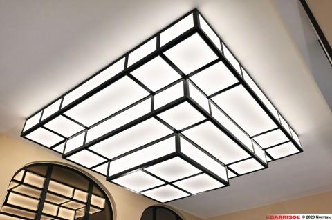 Caisson lumineux Barrisol