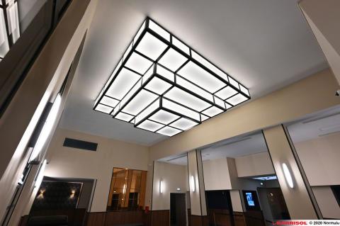 Caisson lumineux Barrisol