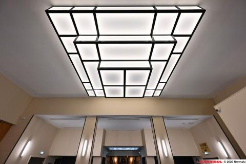 Caisson lumineux Barrisol