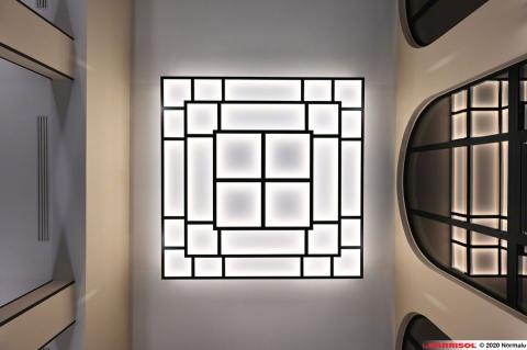 Caisson lumineux Barrisol