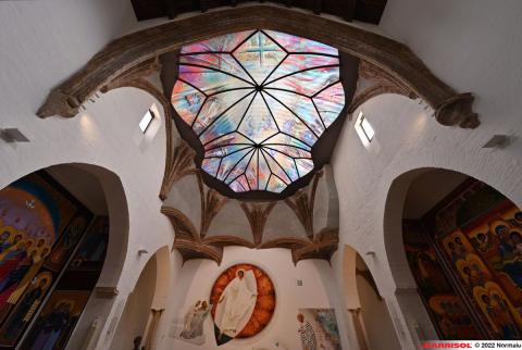 Plafond toile tendue Barrisol Lumière naturelle, imprimé