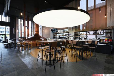 Luminaire acoustique Barrisol