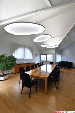 Lampes Barrisol - Mairie de Chalampé