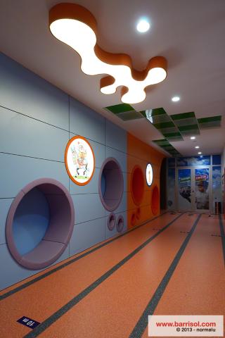 Luminaire de designer Barrisol sur mesure