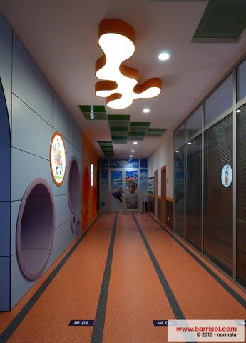 Luminaire de designer Barrisol sur mesure