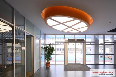 Luminaire de designer Barrisol sur mesure
