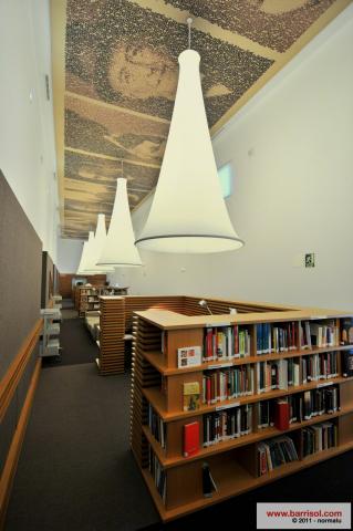Luminaire Barrisol - Mediateca Granada
