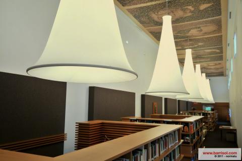 Luminaire Barrisol - Mediateca Granada