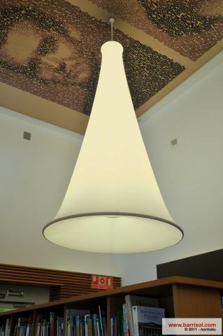 Luminaire Barrisol - Mediateca Granada