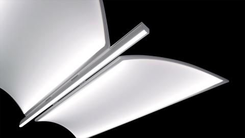 Luminaire Barrisol L'Oiseau by Denis Dietschy