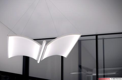 Luminaire Barrisol L'Oiseau by Denis Dietschy