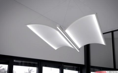 Luminaire Barrisol L'Oiseau by Denis Dietschy