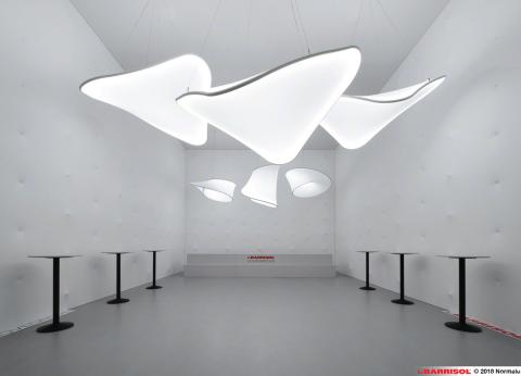Luminaire Barrisol Manta by Ross Lovegrove