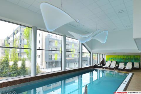 Luminaire Barrisol Manta by Ross Lovegrove