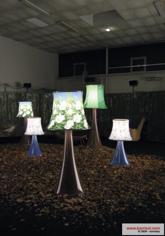 Lampe Barrisol KING by Pilot Design