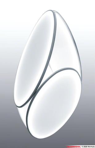 Luminaire Barrisol Lumigon by Flynn Talbot