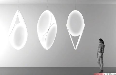 Luminaire Barrisol Lumigon by Flynn Talbot