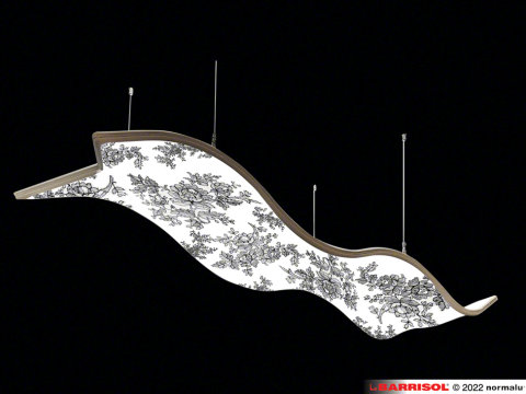 Lampe Barrisol Oriflamme by Chantal Thomas