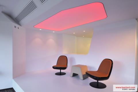 Plafond Barrisol Lumière Color